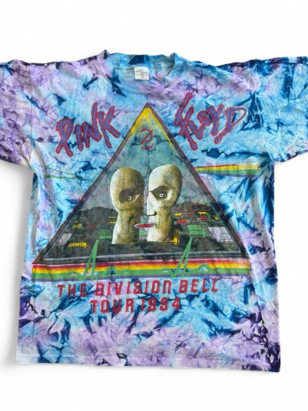 Pink Floyd The Division Bell Tour 1994 Tie-Dye Shirt